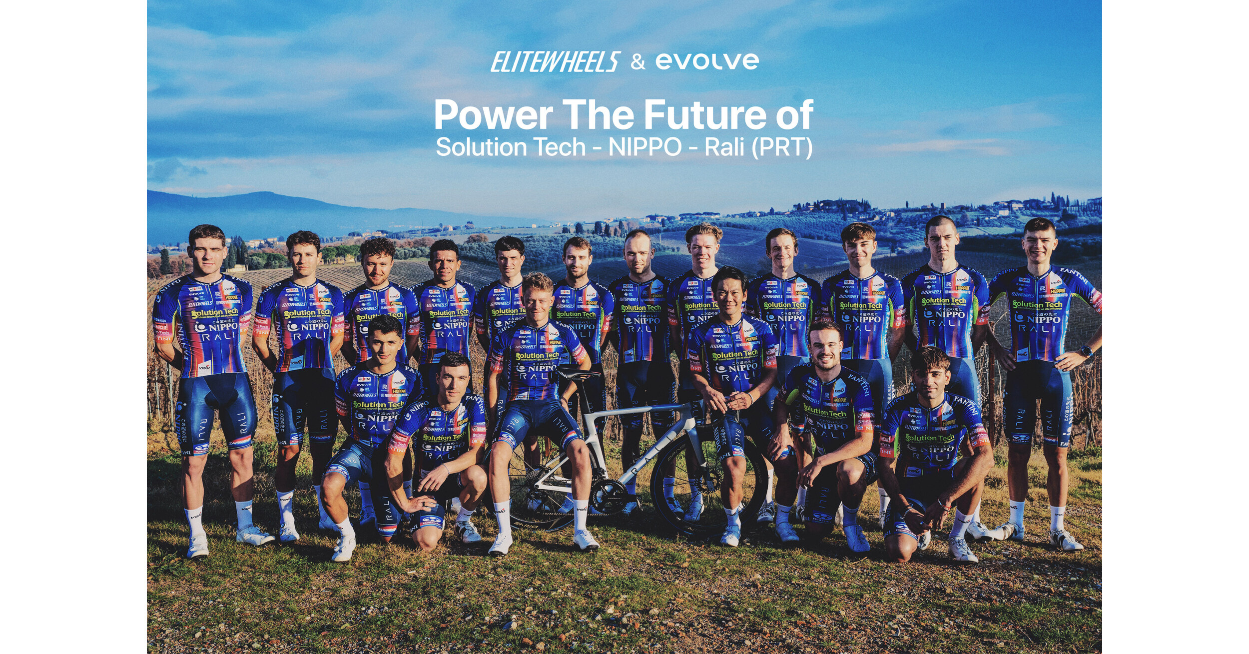 Nel 2026, Elitewheels e evolve spingono l'UCI Pro Team Solution Tech - NIPPO - Rali verso una potenziale svolta nei Grand Tour nel 2026