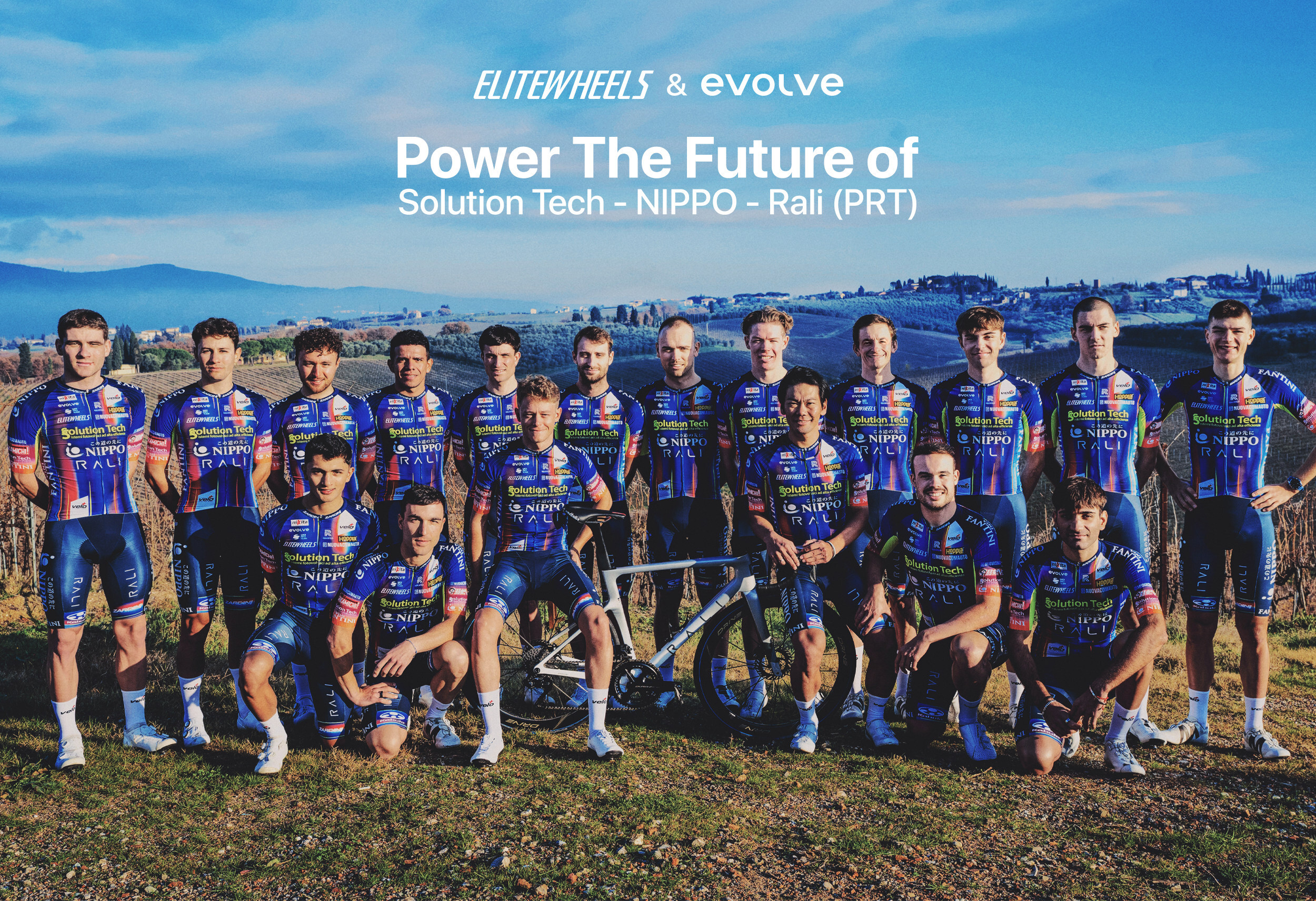 Elitewheels & evolve Power UCI Pro Team Solution Tech - NIPPO - Rali Toward a Potential Grand Tour Breakthrough in 2026
