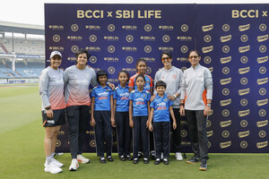 SBI Life & BCCI facilitate a once in a lifetime 'Meet & Greet' for five young girls from Udayan NGO with the Indian Women's Cricket Team