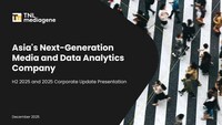TNL Mediagene Releases H2 and 2025 Corporate Update Presentation to Shareholders, Highlighting Growth of Technology and Digital Studio Business Units, AI Initiatives, Strategic Partnerships and Content Commerce Initiatives