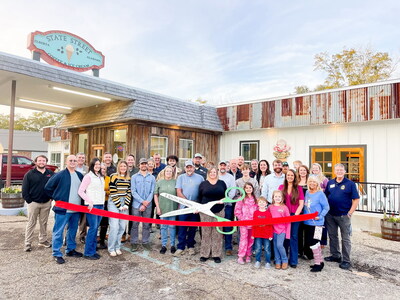 Ribbon cutting at State Street Coffee and Ice Cream, 24893 State Street, Elberta, Ala.
