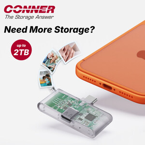 Conner Returns to the 2026 CES, Highlighting Innovation for Portable Digital Storage Solutions.