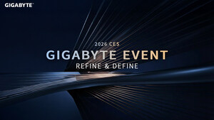GIGABYTE、CES 2026でAIコンピューティングの未来を切り拓く「Refine &amp; Define」を発表