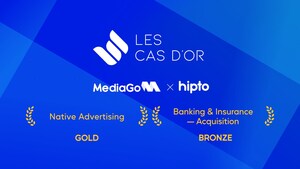 MediaGo and hipto Win Two Les Cas d'Or Honors for Deep Learning-Driven Insurance Lead Generation