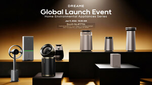 Dreame Home Environmental Appliances the Unveils Future of Home Living with New Products &amp; Innovations at CES 2026