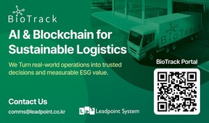 Leadpoint System to Showcase "BioTrack" at CES 2026, Delivering Verifiable AI to Complete Logistics Data "Track-Proof-Sustain"