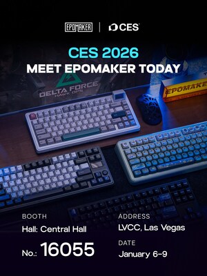 Epomaker Debuts Latest Creations at CES 2026 in Las Vegas