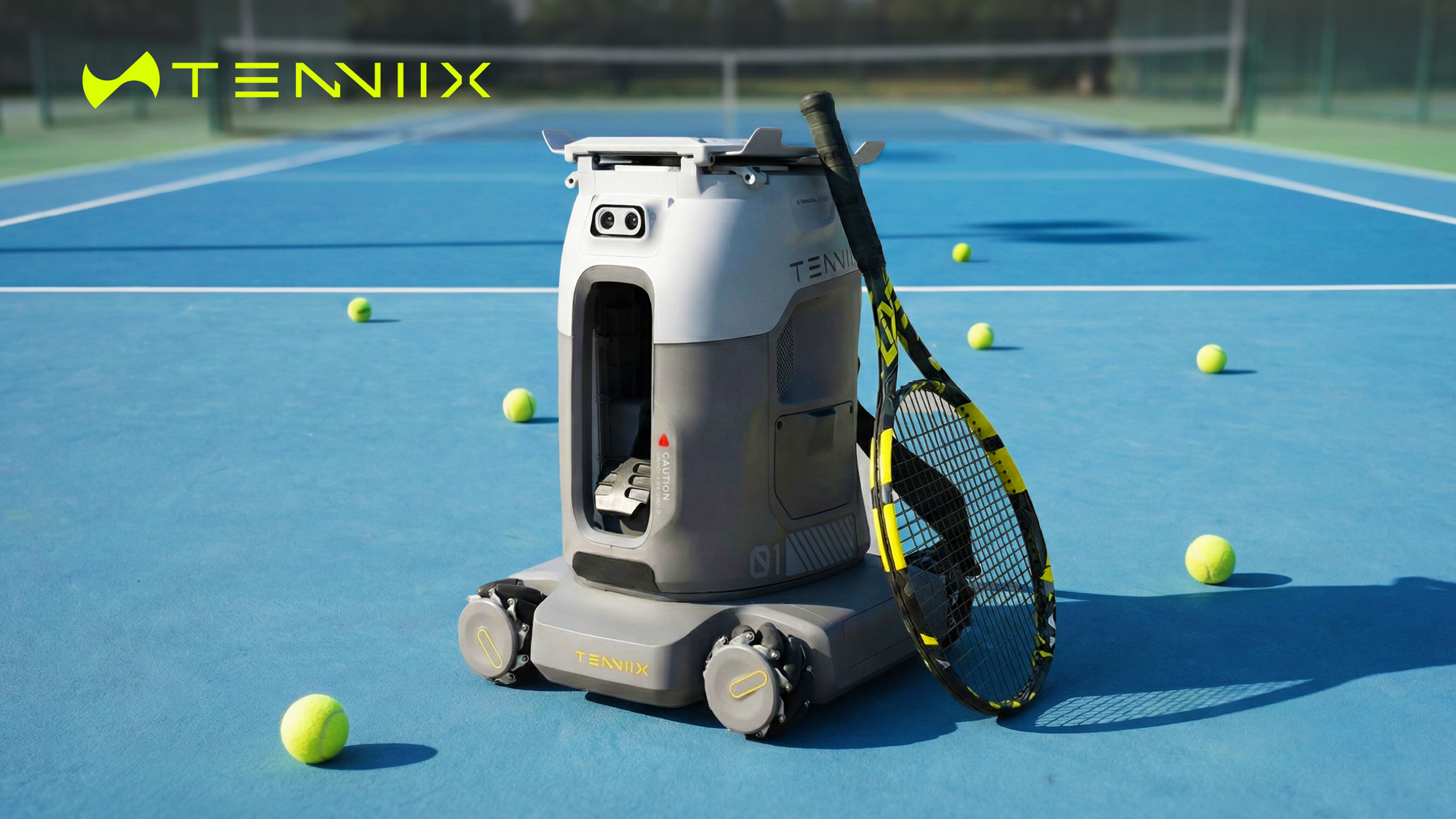 Tenniix Unveils World's First Vision-Based AI Tennis Robot at CES 2026