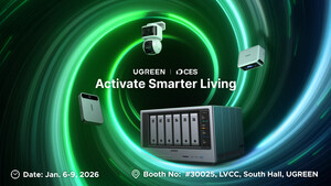 UGREEN เปิดตัวระบบนิเวศอัจฉริยะใหม่ที่งาน CES 2026 นำโดย AI NAS