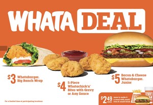 Big Cravings. Bigger Savings. Whataburger® Introduces New Whatadeal Menu