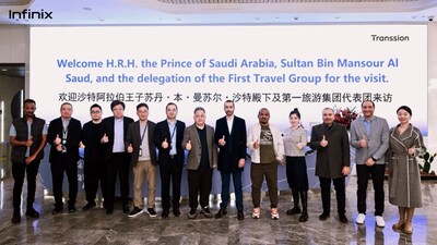 Prince Sultan Bin Mansour Al Saud Leads First Travel Group Delegation to TRANSSION, Forging New Opportunities in Emerging Markets