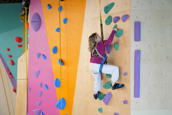 “We come to the Y five days a week, sometimes six. The kids love to climb, they love the challenge,” said Chris Rickert.