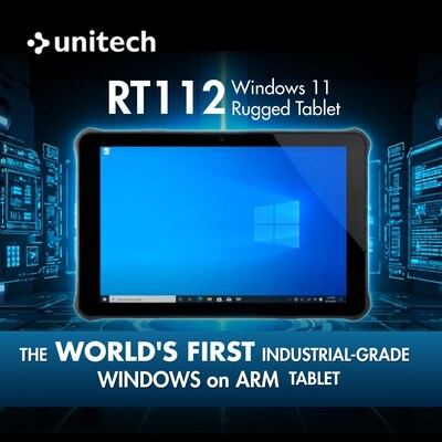 The world&rsquo;s first industrial-grade Windows on ARM tablet.