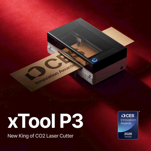 xTool P3: CES Innovation Awards® 2026 (Enterprise Tech) xTool P3: CES Innovation Awards® 2026 (Enterprise Tech)