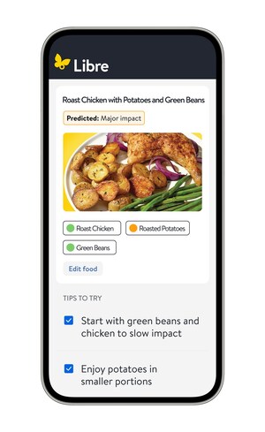 Abbott's new Libre Assist app feature tackles a top need for people living with diabetes: in-the-moment food decisions