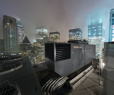 Rooftop Industrial Generac Generator