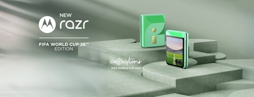 Motorola announces the motorola razr FIFA World Cup 26™ Edition, a bold new expression of design and purpose that brings the spirit of the FIFA World Cup™ directly into the hands of fans, players, and creators.