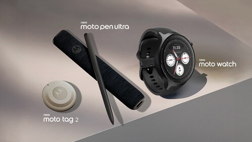 Motorola expands the moto things lineup with a new stylus, watch and smart tag