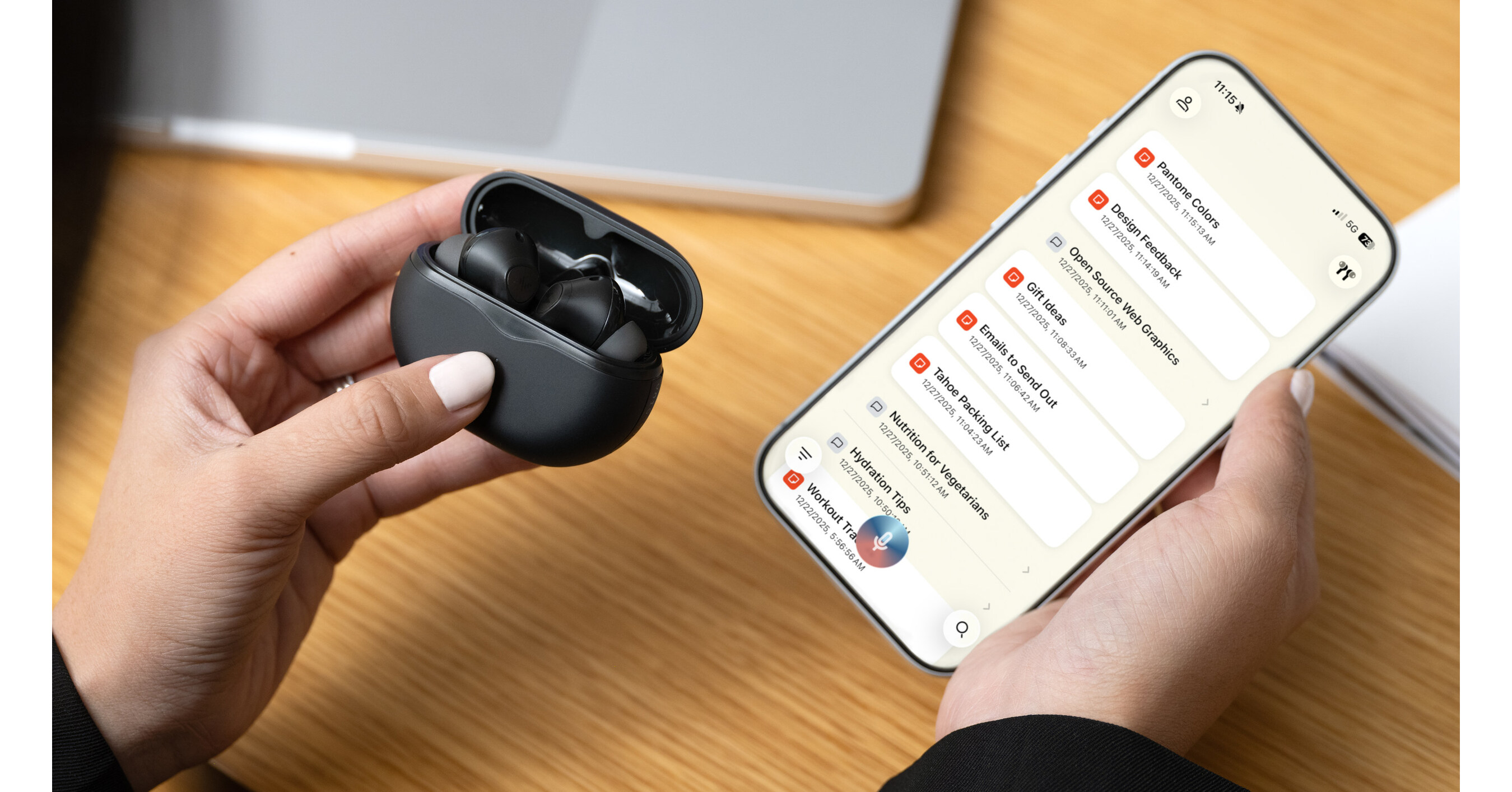 Image 2 for Subtle Unveils Voicebuds AI Earbuds