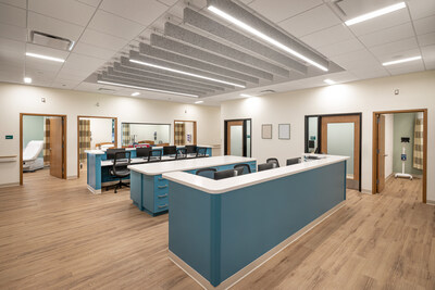 The Habitat Health South LA Center includes an onsite clinic for primary and urgent care.