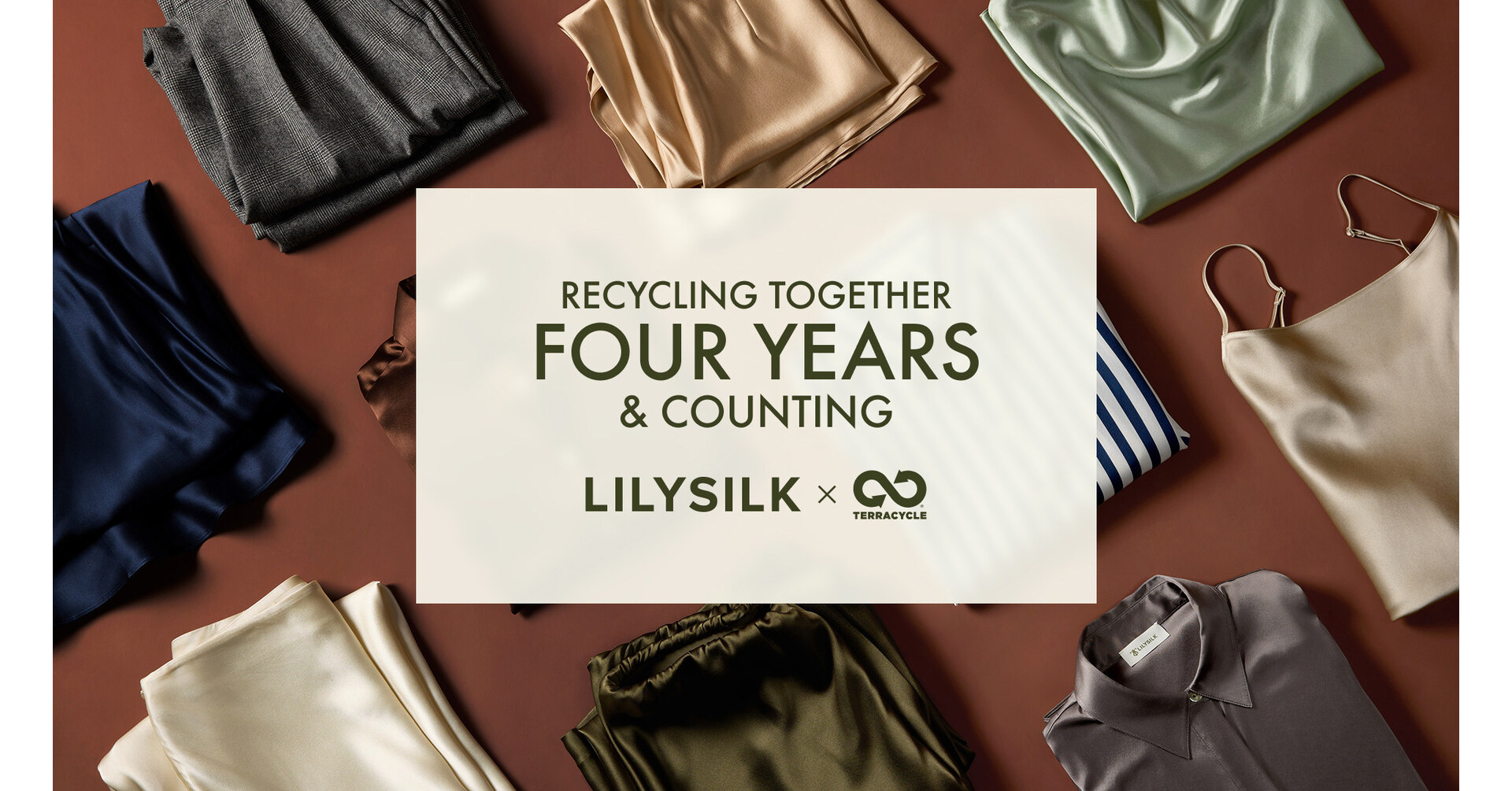 LILYSILK y el programa de reciclaje TerraCycle® celebran cuatro años de reciclaje juntos