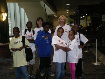2008 - While construction is underway, Roundup River Ranch launches On the Road, sending 28 campers to experience SeriousFun camps across the country.