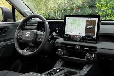Navigation system within the 2026 Toyota RAV4 HEV - Limited StormCloud - 183 NR