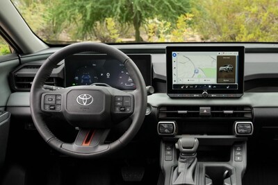Navigation system within the 2026 Toyota RAV4 HEV - Woodland UrbanRock - 200 NR