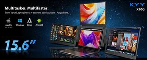 KYY Today Announces a Portable Quad Monitor System That Turns One Laptop into a Four-Screen Workstation