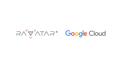 Logo RAVATAR and Google Cloud