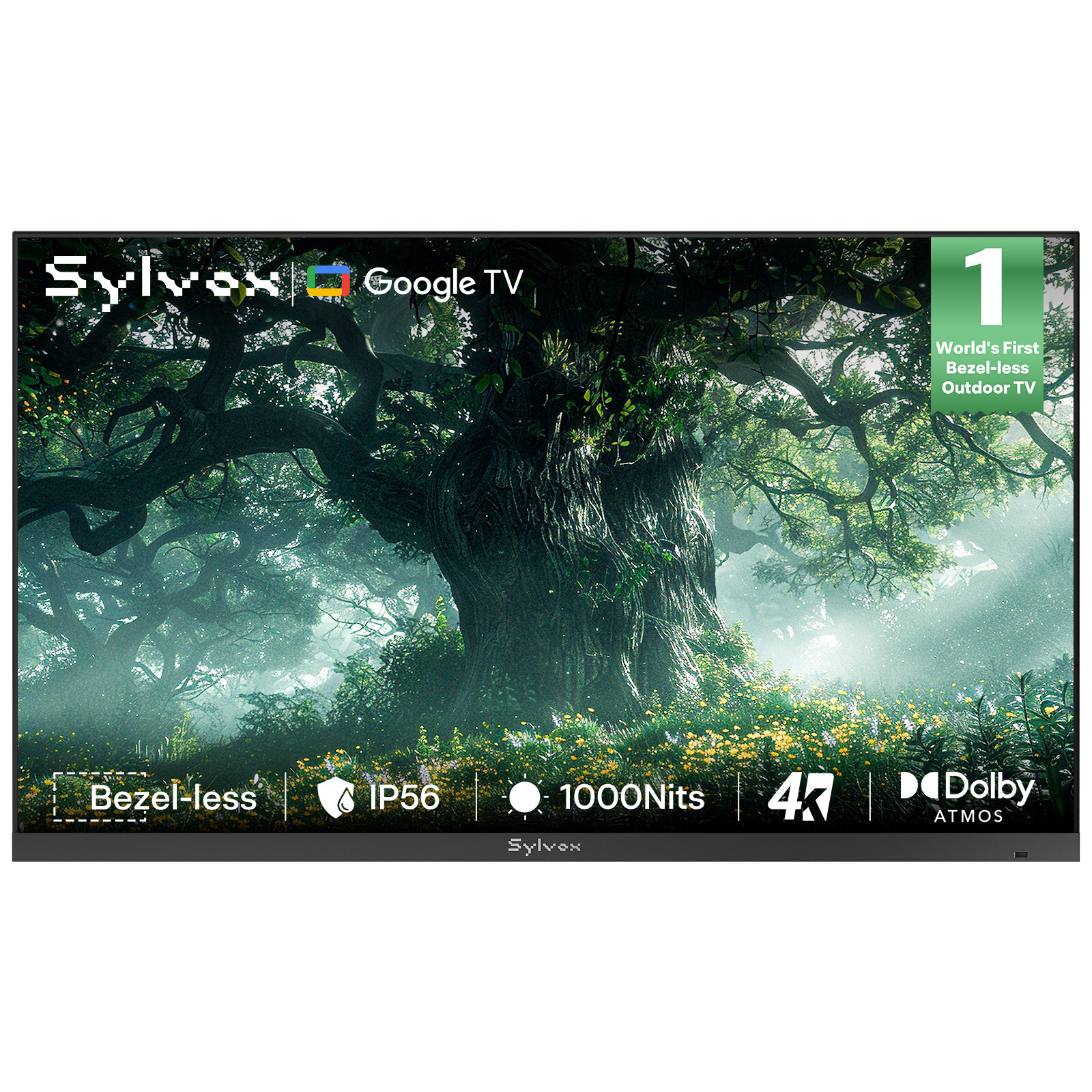 World's First Frameless Outdoor TV to Debut at CES 2026 by Sylvox, Redefining Open-Air Entertainment