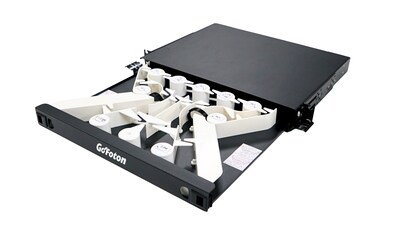 Fiber Slack Panel with tray open