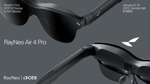 RayNeo Air 4 Pro: World’s First HDR10-enabled AR Glasses