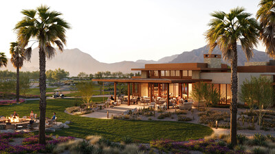 Rendering of the golf clubhouse at Coral Mountain Desert Club (Credit: Coral
Mountain Desert Club)