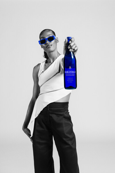A new Saratoga® Spring Water campaign launches today featuring basketball star Skylar Diggins. Credit: The Lab, Primo Brands (CNW Group/Primo Brands Corporation)
