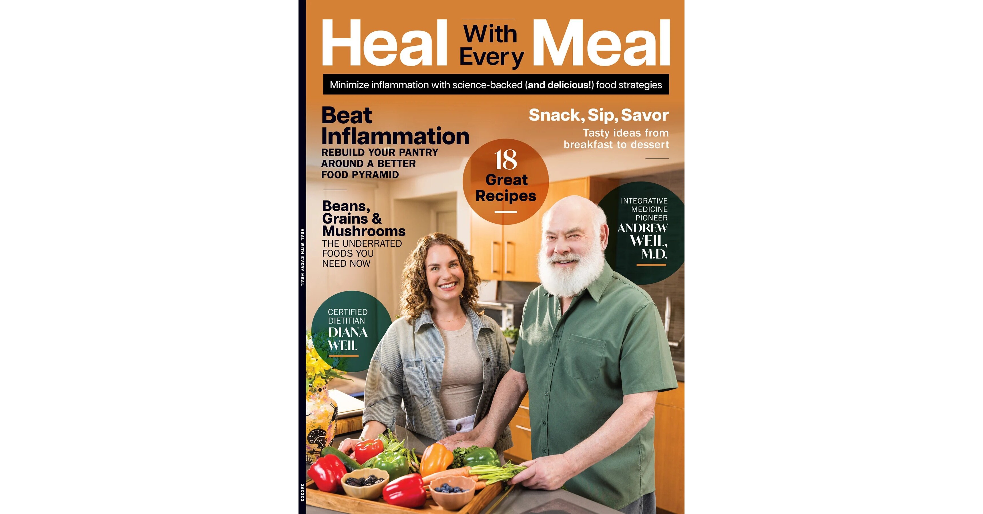 DR. ANDREW WEIL AND DAUGHTER DIANA WEIL UPDATE ANTI-INFLAMMATORY FOOD ...