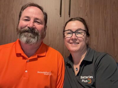 Steve and Vicky Dotson, new Batteries Plus franchise owners, have signed a two-store development agreement to expand the brand's presence in the Tucson, Arizona area. Steve and Vicky Dotson, new Batteries Plus franchise owners, have signed a two-store development agreement to expand the brand's presence in the Tucson, Arizona area.
