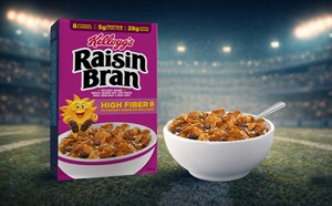 Kellogg's Raisin Bran Makes Big Game Debut, Showcasing the Power of Fiber