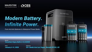 MARSTEK Brings "Modern Battery. Infinite Power." to CES 2026