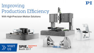 PI at Photonics West: See the Latest Advancements in Nanopositioning Automation and Precision Motion Control