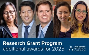Lung Cancer Research Foundation Announces Additional 2025 Scientific Research Grant Awards