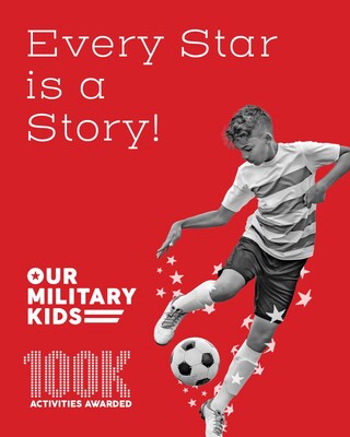 Our Military Kids® is a national nonprofit providing activity awards to children, ages 1-18, of deployed National Guard, deployed Reserve, and Veterans from any branch of service who are receiving care for combat-related injuiries or illness. Since 2004, Our Military Kids has given 100,000 activity awards worth $36 million to children and teen across the country. Learn more and apply at: ourmilitarykids.org