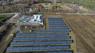 SFF-06 Project site, located in Cramahe, Ontario. Source: PowerBank Corporation. (CNW Group/PowerBank Corporation)