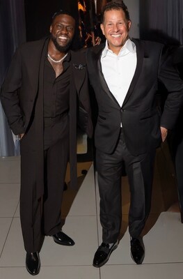 Kevin Hart and Jamie Salter, Founder, Chairman and CEO of Authentic