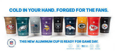 TOP CUP LAUNCHES NFL LICENSED COLLECTION, REDEFINING GAME DAY DRINKWARE FOR FANS