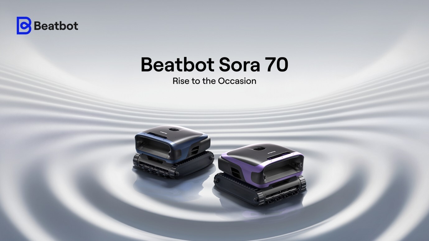 Beatbot lance Sora 70 : couverture complète, nettoyage de surface innovant, zéro souci