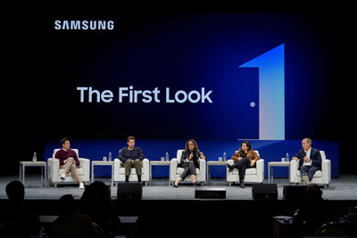 (from left to right) Shin Baik, Group Head, AI Platform Center, Samsung; Zack Kass, Global AI Advisor, ZKAI Advisory; Amy Webb, CEO, Future Today Strategy Group; Allie K. Miller, CEO, Open Machine; Richard Edelman, CEO, Edelman