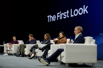 (from left to right) Shin Baik, Group Head, AI Platform Center, Samsung; Zack Kass, Global AI Advisor, ZKAI Advisory; Amy Webb, CEO, Future Today Strategy Group; Allie K. Miller, CEO, Open Machine; Richard Edelman, CEO, Edelman