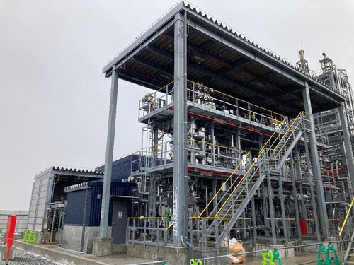 Small ammonia synthesis facilities installed at INPEX as Tsubame BHB’s first commercial facilities