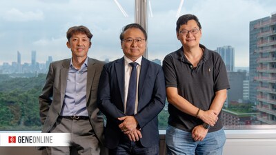 (左起)Axil Capital 執行合夥人 Frederick Shane、安立璽榮生醫董事長陳泓愷與台杉投資生技基金執行合夥人黃立鑫(攝影:基因線上) (左起)Axil Capital 執行合夥人 Frederick Shane、安立璽榮生醫董事長陳泓愷與台杉投資生技基金執行合夥人黃立鑫(攝影:基因線上)